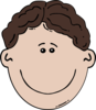 Brown Haired Boy Cartoon Clip Art